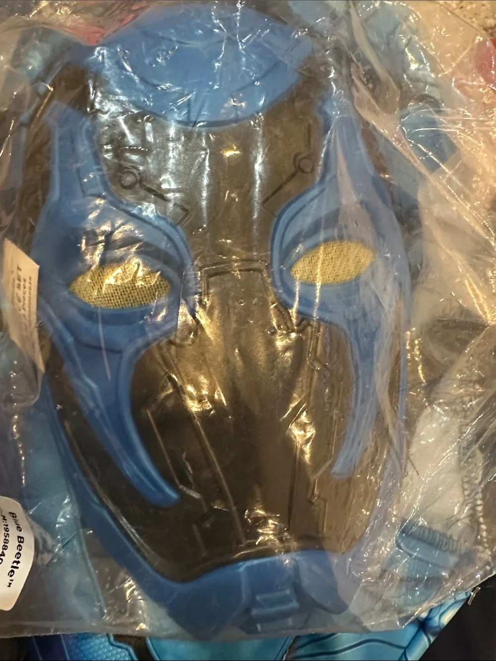 NWT Blue Beetle Kids Blue Superhero Costumeb size medium